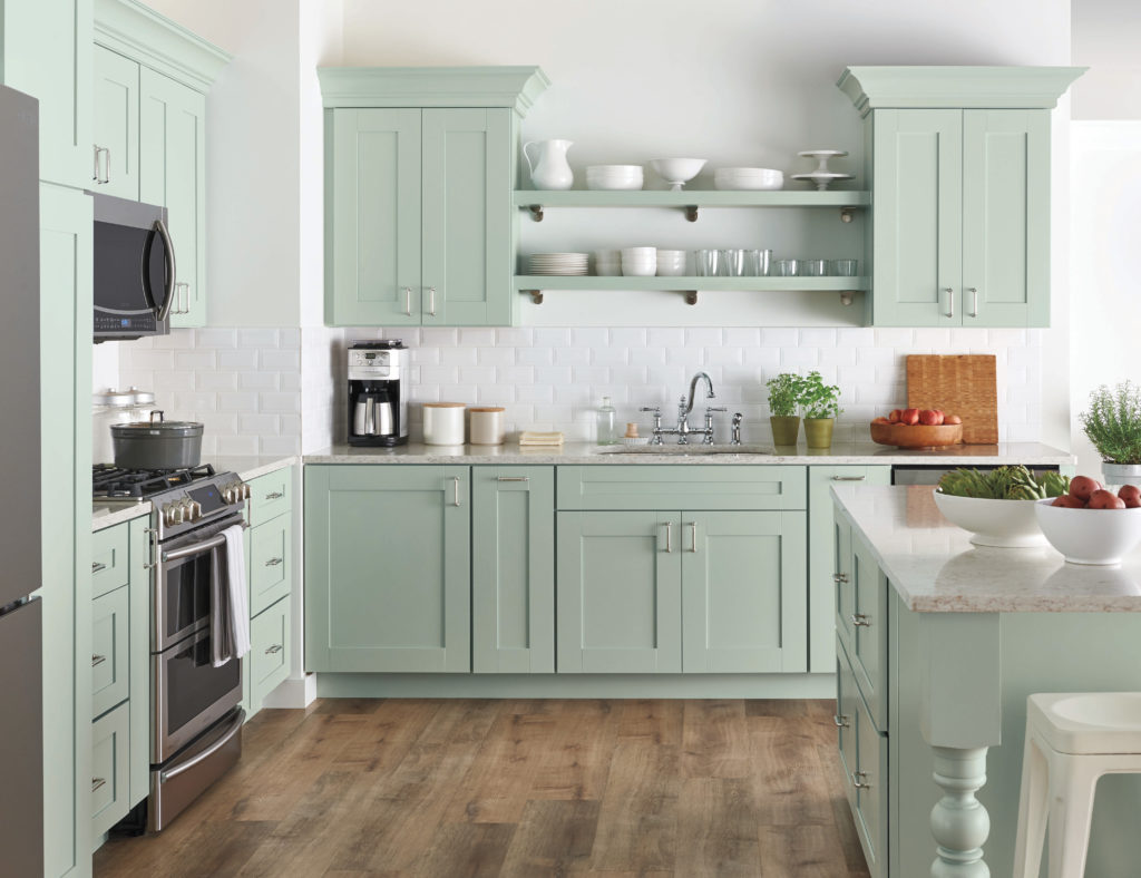 latest kitchen design and colour